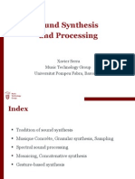 3 Sound Synthesis Processing