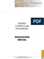 Diseño Curricular Inicial Mza