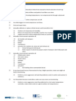 pneumatic systems checklist