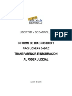 Informe Transparencia Poder Judicial PDF