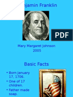 Benjamin Franklin: Mary Margaret Johnson 2005