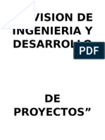 Division de Ingenieria y Desarrollo de Proyectos