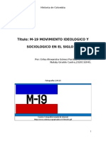 Historia del M-19: insurgencia política y hechos que marcaron a Colombia