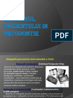  Examenul Radiologic in Ortodontie