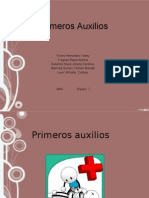 primeros auxilios