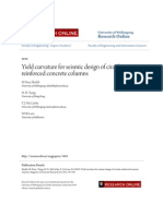 Yield Curvature For Seismic Design of Circular Reinforced Concrete Columns-Sheikh (2010)