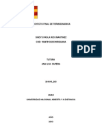 Proyecto Final de Termodinamica Sindys Rios