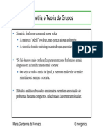 APOSTILA Teoria de Grupo e Simetria