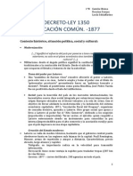 Decreto Ley de Educación Común PDF