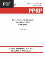 Cove Point LNG Terminal Expansion Project Risk Study