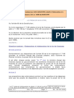 2-98-401relatif L'laboration Et L'excution Des Lois de Finances PDF