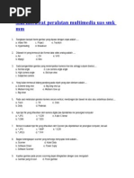 Download Soal Merawat Peralatan Multimedia Uas Smk Mm by MuhamadAssinai SN259440261 doc pdf