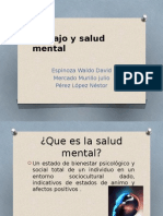 Trabajo y Salud Mental