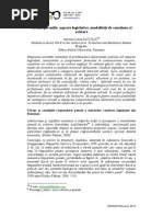 5. Antonia Luiza Zavalic. Justitie Juvenila, Aspecte Legislative, Modalitati de Sanctiune Si Asistare. Vol III No 1