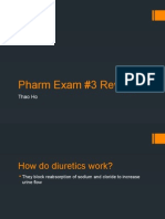 Pharm Exam #3 Review: Diuretics, Heart Failure Drugs, Lipids, Electrolytes