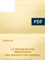 TEMA 1 Org. Empresarial. Una Perspectiva Global