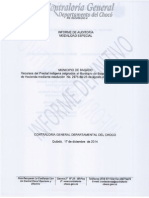 Informe de Auditoria Especial Municipio de Bagado
