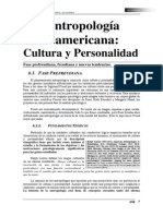 Abenza David - Antropologia Norteamericana - Cultura Y Personalidad