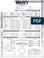 Ficha de Personagem Mago A Ascenção