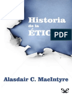 Historia de La Etica - Alasdair C. MacIntyre