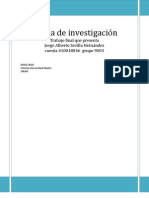 Esquema de Investigación