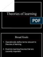 Tema - 4 - Theories of Learning