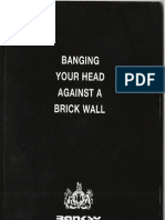 Banksy - Banging Your Head Against a Brick Wall
