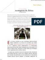 130130_La Reconquista de África , Por Manlio Dinucci