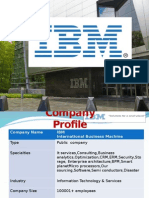 SOWT Analysis of IBM Technology