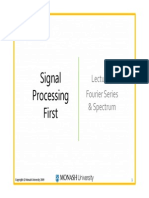 Signal Processing First: Lecture 7 Fourier Series & Spectrum