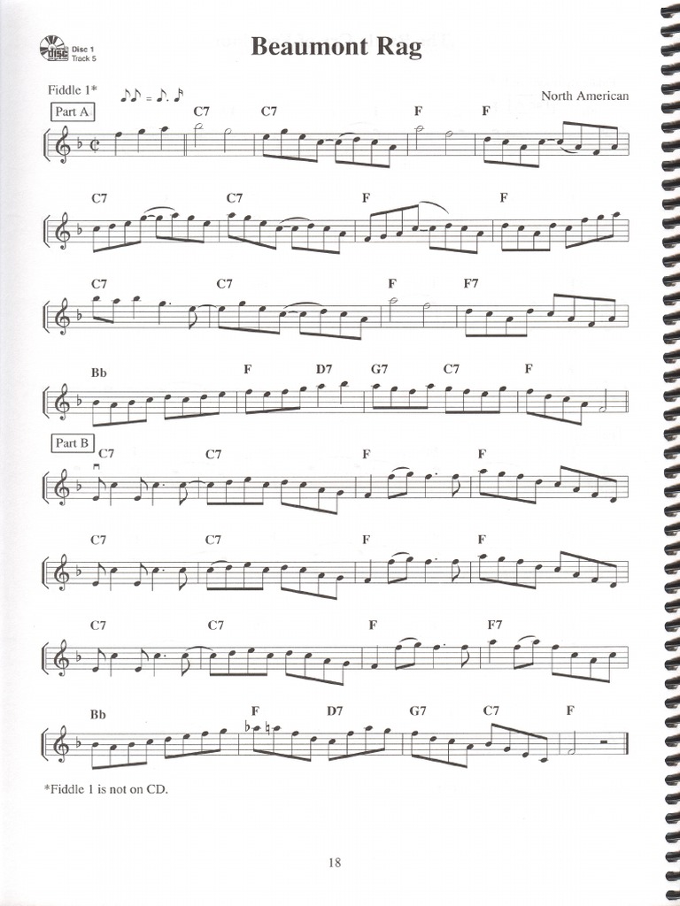 Beaumont Rag Fiddle | PDF