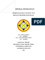 Proposal Penelitian Vco Ridwan