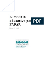 El Modelo Educativo de FAPAR