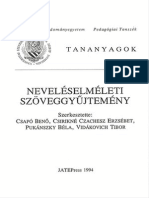 Neveléselméleti Szöveggyűjtemény PDF