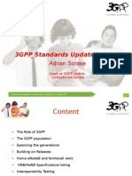 3GPP Standards Update: Adrian Scrase