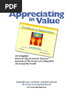 Download Appreciation by Serena  SN259475 doc pdf