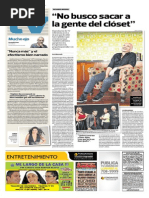  “No busco sacar a la gente del clóset”