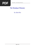 Pike, Albert ~ The Meaning of Masonry [pdf]