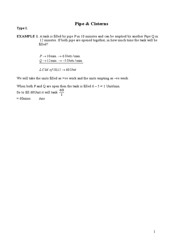 Pipe Cisterns Final Pdf Nature