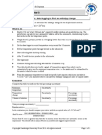 Practical 2 - Chapter 5: Displacement Reactions: Data-Logging To Find An Enthalpy Change