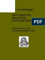 SINTOMAS DEL MALESTAR CONTEMPORANEO Introduccion A Una Clinica Del Estado Limite