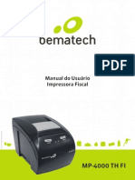 Impressora Fiscal MP-4000TH FI Manual 01 Manual Do Usuario MP-4000 TH FI[1]