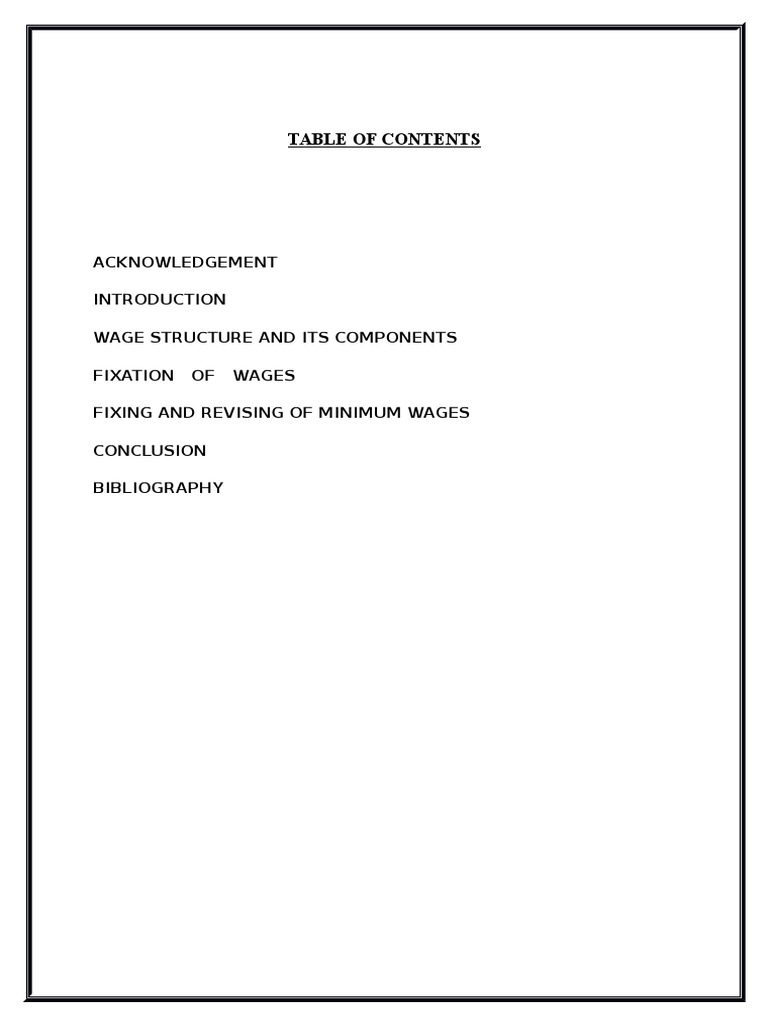 Wage Fixation Under Minimum Wages Act PDF Wage Employment