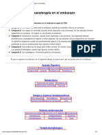 Farmacoterapia en El Embarazo