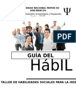HABILIDADES SOCIALES E INSERCIÓN LABORAL Guía Del Participante - Sesión2