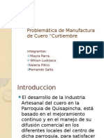 Problemática de Manufactura de Cuero