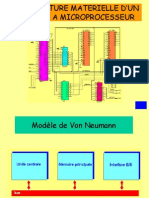 Architecture Materiale D'un Systeme A Microprocesseur