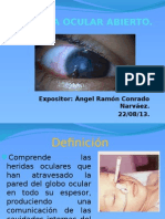 Trauma Ocular Abierto