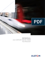Brochure - Rolling Stock - Metropolis Metro - English