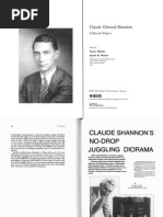 Scientific Aspects of Juggling by Claude Shannon 